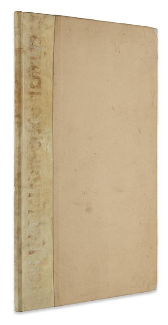 SASSONIA, ERCOLE. De melancholia tractatus perfectissimus.  1620